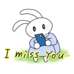 英語版！うさぎの「うー」２。恋する春