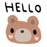 nenerinシンプル日常会話スタンプ437英語