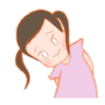 ピンクのワンピースの女の子