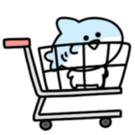 家族ライン。シュールなミニサメ