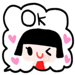 nenerinシンプル日常会話スタンプ479英語