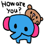 nenerinシンプル日常会話スタンプ502英語