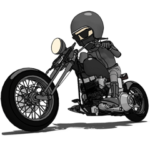 アメリカンバイク ブラックライダー2