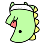 甘えたいバブ♡シュールなミニ恐竜