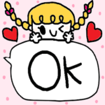 nenerinシンプル日常会話スタンプ525英語