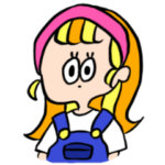 オレンジの女の子