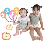 かのちゃん・ちおちゃん・ちいこのスタンプ