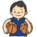 毎日バスケ◎スタンプ