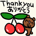 nenerinシンプル日常会話スタンプ572英語