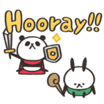 勇者パンダと魔法使いウサギ 