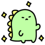 ゆるく生きる♡シュールなミニ恐竜