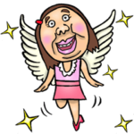 可愛すぎない女子のスタンプ 5