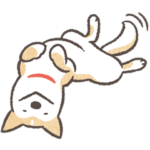 のばされわんこのスタンプ４