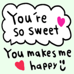 nenerinシンプル日常会話スタンプ592英語