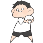 文字なし男の子