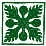 ハワイアンキルトでごあいさつ