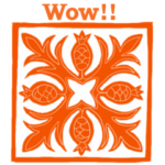 ハワイアンキルトでごあいさつ