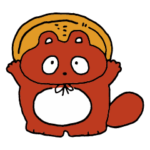 ぼんやり子だぬき