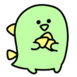 人生色々パート2。シュールなミニ恐竜