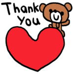 nenerinシンプル日常会話スタンプ637英語