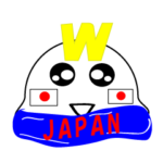 グマ王のかわいいサッカー日本代表スタンプ