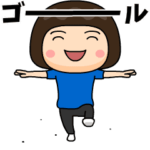 日本を応援するサッカー女子