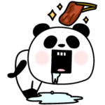 パンダダー万能じゃないスタンプ