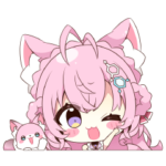 ホロライブ公式スタンプ「博衣こより」