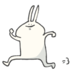 チドリアシのうさぎ2