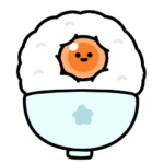 家族連絡。動く。シュールなミニいくら