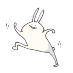 チドリアシのうさぎ