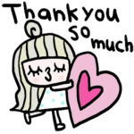 nenerinシンプル日常会話スタンプ670英語