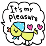 nenerinシンプル日常会話スタンプ667英語