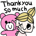 nenerinシンプル日常会話スタンプ688英語