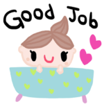 nenerinシンプル日常会話スタンプ715英語