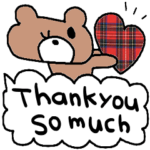 nenerinシンプル日常会話スタンプ716英語