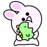 わがまま娘。シュールなミニうさぎ。再販