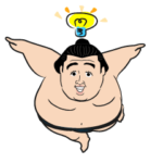 動く大相撲スタンプ1!