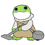 大切な人を見守るカエルの大五郎