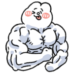 日常使える筋肉うさぎ2
