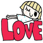 nenerinシンプル日常会話スタンプ765英語