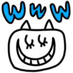 riekimのネコちゃんデカ文字スタンプ