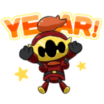 まものダンジョン＋　公式スタンプ1