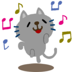 絵本みたいな＊動く＊ねこねこシンプル