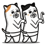 動くパンダねこおっさん