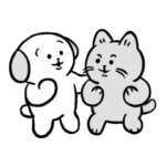 ほがらかいぬねこ（敬語）