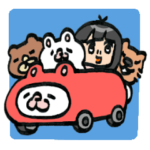 まっくすらぶりーうさスタンプ6