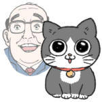 ねこに転生したおじさん。スタンプその1