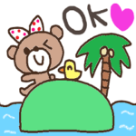 nenerinシンプル日常会話スタンプ877英語