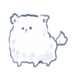 たぶんわたあめだけど、いぬかもしれない